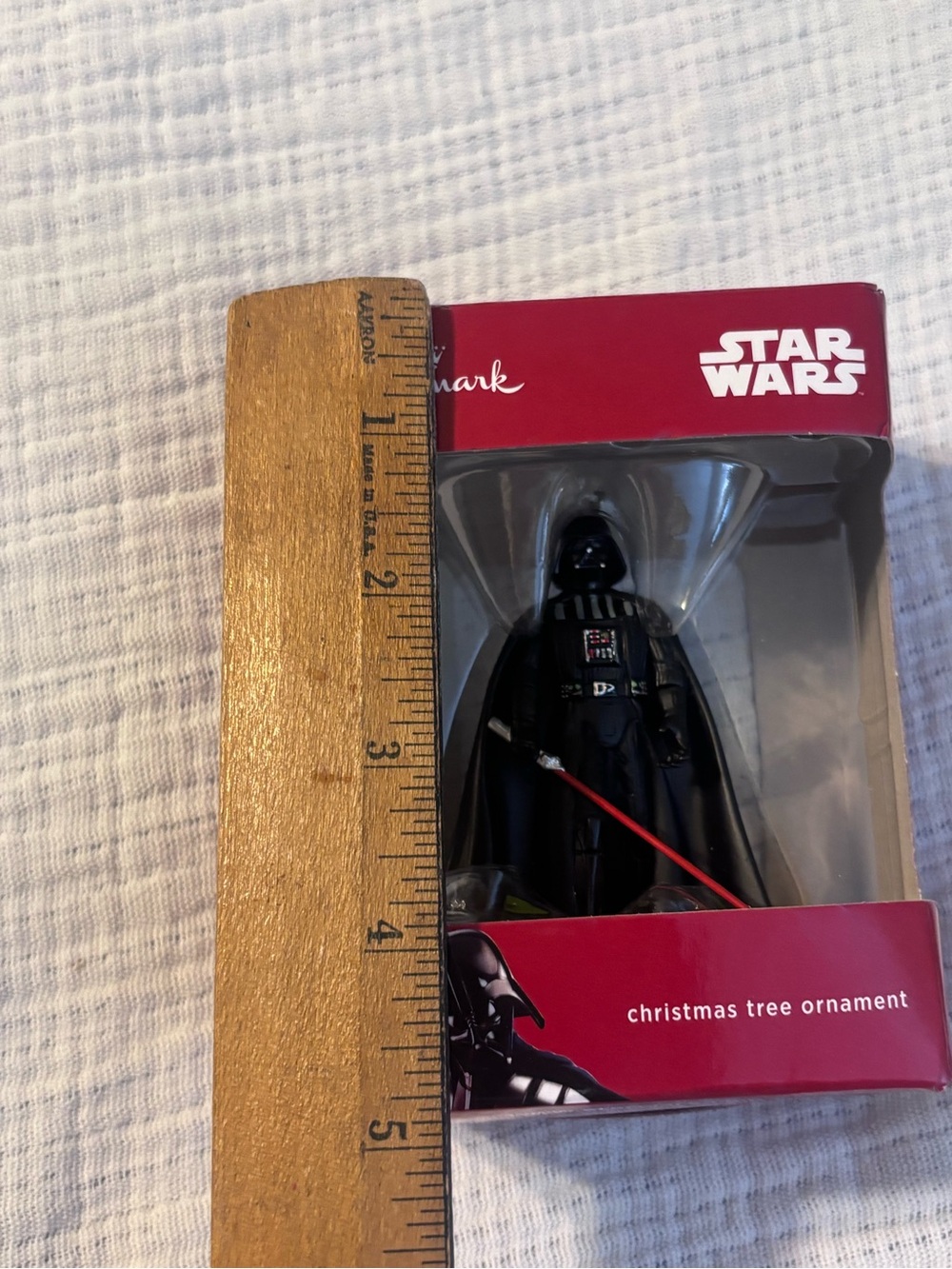 Hallmark Star Wars Darth Vader Black and Red Ornament